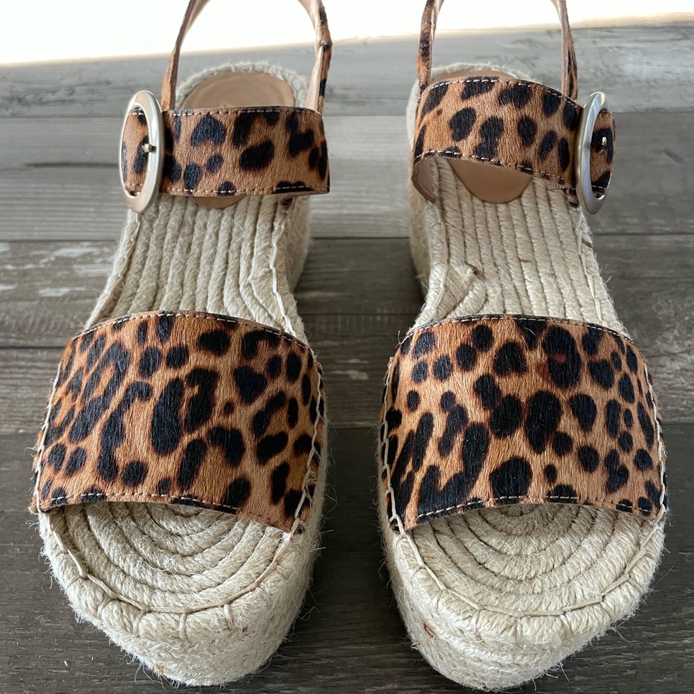 Marc Fisher LTD Rexy Leopard Espadrille - Picture 6 of 11